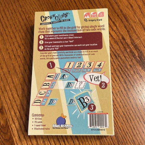 Cross Clues Game by Blue Orange - Picture 3 of 11